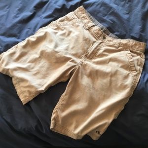 Prana Furrow Short 32 Tan